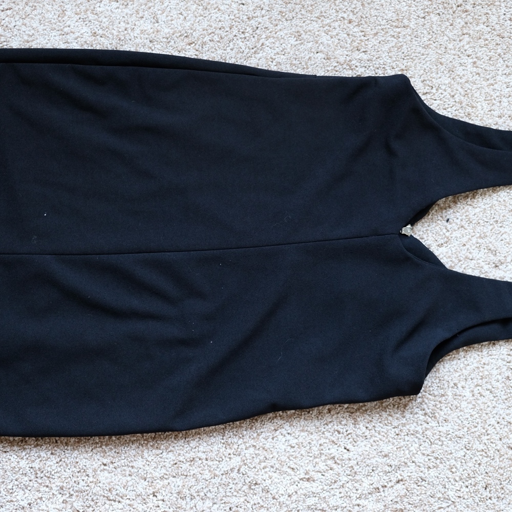 🍒Zara, Black Zip Dress - Picture 3 of 3